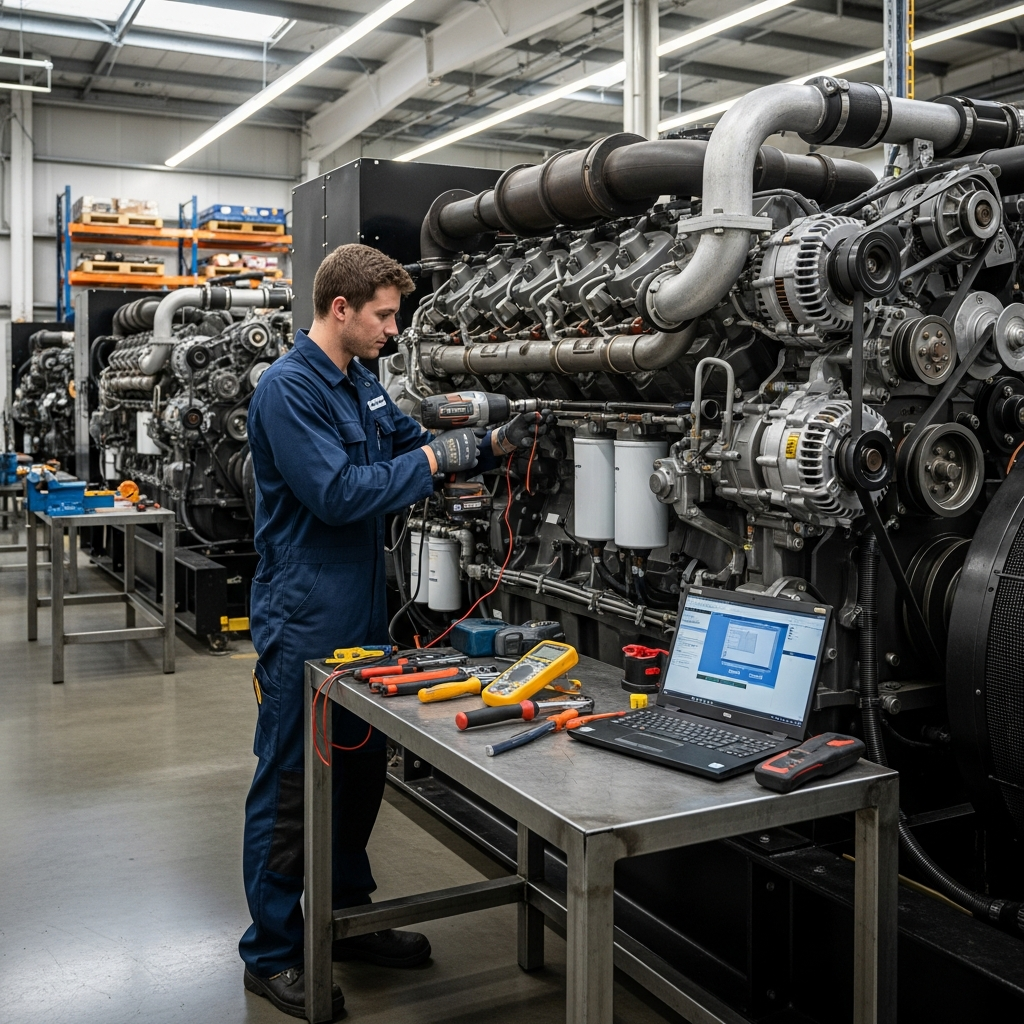 Jenerator Yag Basinc Sensoru Arizasi Nasil Anlasilir Yag Basinci Problemleri Sensor Hatalari ve Koruma Sistemi Rehberi